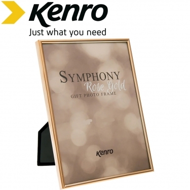 Kenro 6x4 Inches 10x15cm Symphony Classic Rose Gold Album