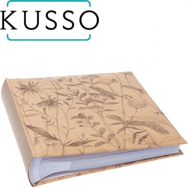 Kusso 6x4 Inches Wildflower Natural Memo Album 200