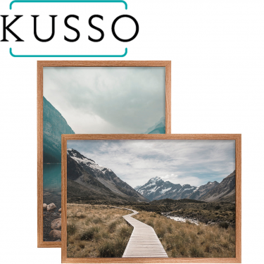 Kusso 50x70cm Chester Series Poster Frame Natural Finish