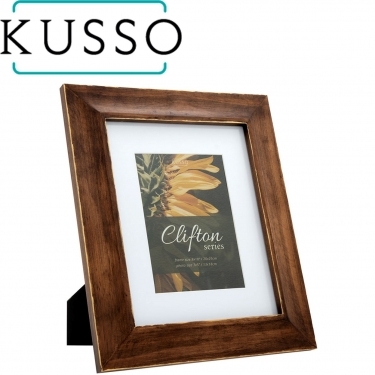 Kusso Clifton Brown Frame 8x10 Inches with Mat 7x5 Inches