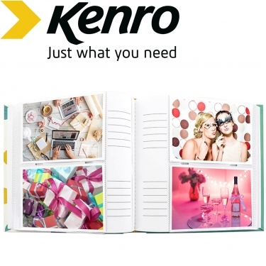 Kenro 7x5 Inches 13x18cm Candy Minimax Spots Album 100 Photos