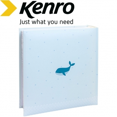 Kenro 6x4 Inches Blue Whale Baby Animals Memo Album 200 Pages