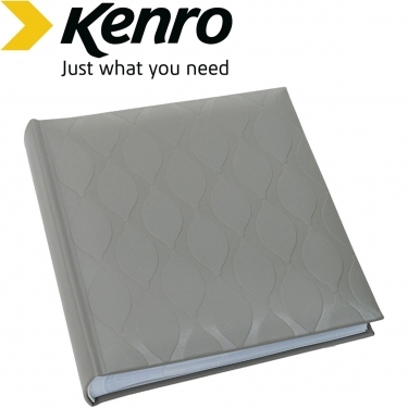 Kenro Grey Inca Design Memo Album 200 6x4 Inches