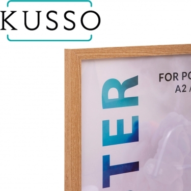 Kusso 84.1x59.4cm Chester A1 Series Poster Frame Natural Finish