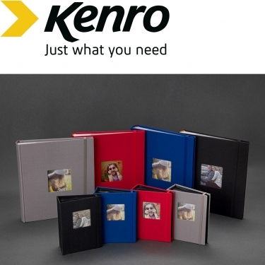 Kenro 6x4 Inches 10x15cm Aztec Mini Album Red 200 Photos