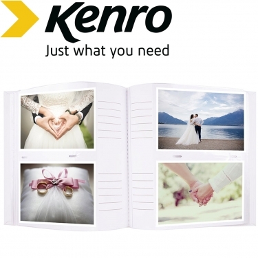 Kenro 6x4 Inches Fleur Wedding Memo Album 200