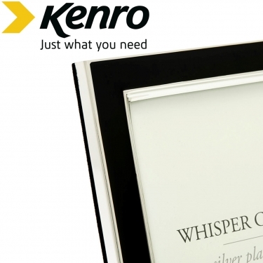 Kenro 8x10 Inches 20x25cm Single Whisper Classic Black Inlay