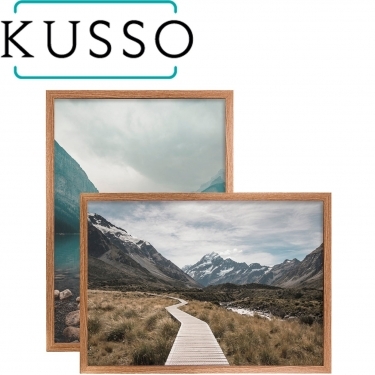 Kusso A3 Chester Series Poster Frame Natural Finish