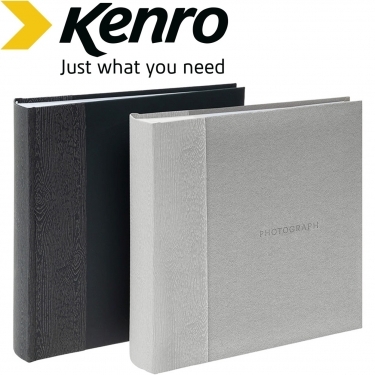Kenro 6x4 Inches Grey Kington Memo Album 200