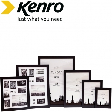 Kenro 42x29.7cm A3 Tundra Single Black Photo Frame