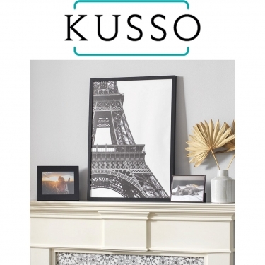 Kusso A3 Chester Series Poster Frame Black Finish