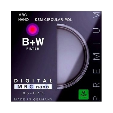 B+W XS-Pro Kaesemann Nano 52mm Circular Polarizer Filter - 1066392