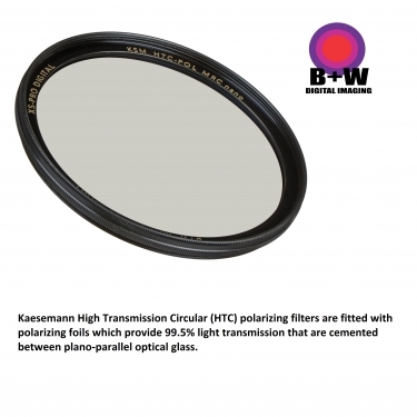 B+W 72mm XS-Pro Kaesemann HTC Circular Polarizer MRC-Nano Filter