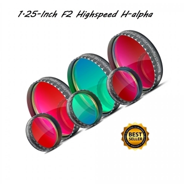 Baader 1.25-Inch F/2 Highspeed H-alpha / OIII / SII Filterset