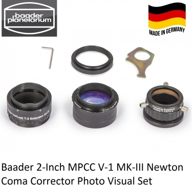 Baader 2-Inch MPCC V-1 MK-III Newton Coma Corrector Photo Visual Set