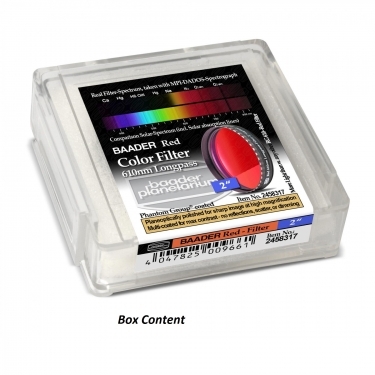 Baader 610nm Colour Filter 2 Red