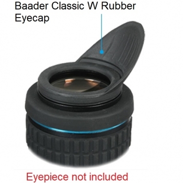 Baader Classic W Rubber Eyecap with Folding Wing