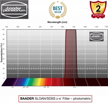 Baader SLOAN/SDSS ZS filter 2 Inches - photometric