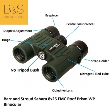 Barr & Stroud Sahara 8x25 FMC Roof Prism WP Binocular