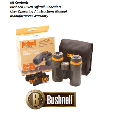 Bushnell 10x28 Offtrail Binoculars
