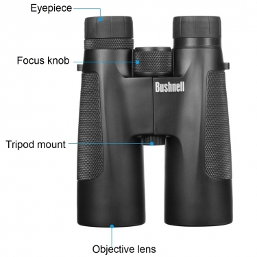 Bushnell 10x50 PowerView Binocular - Black