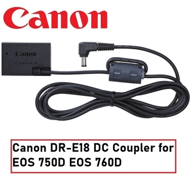 Canon DR-E18 DC Coupler for EOS 750D EOS 760D