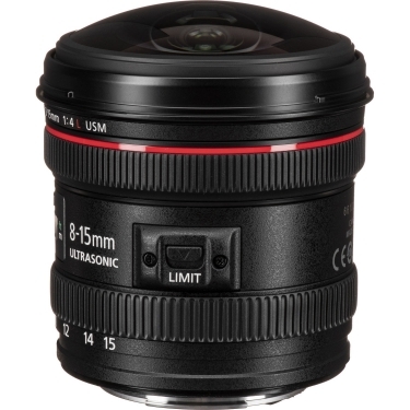 Canon EF 8-15mm F4L Fisheye USM Fisheye Ultra/Wide Zoom Lens