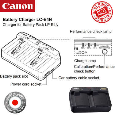 Canon LC-E4N Battery Charger For LP-E4N Battery