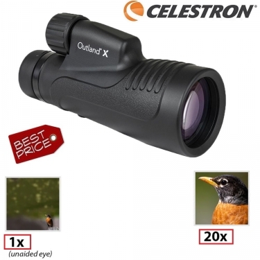 Celestron 20x50 Outland X Monocular with Digiscoping Adapter