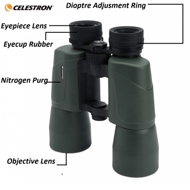 Celestron Cypress 10x50 WP Porro Prism Binoculars