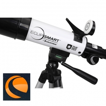 Celestron Eclip Smart Solar Travel Telescope 50 With Backpack