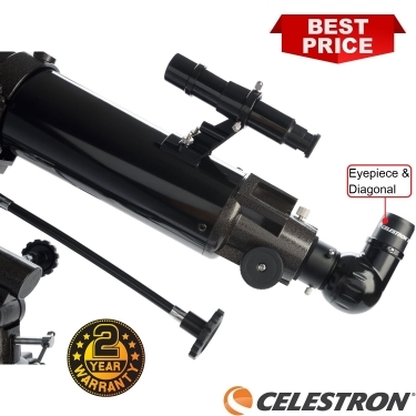 Celestron PowerSeeker 80mm EQ Refractor Telescope