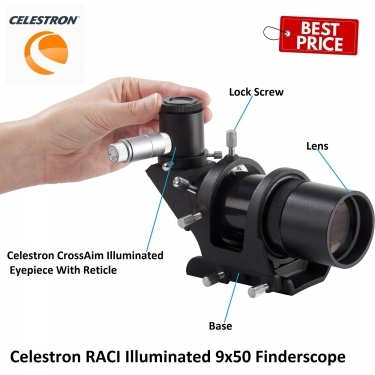 Celestron RACI Illuminated 9x50 Finderscope