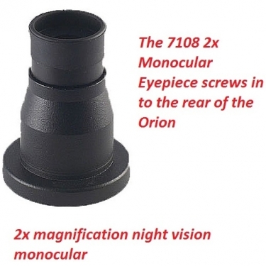 Cobra Optics 2x Monocular Eyepiece Orion Pro