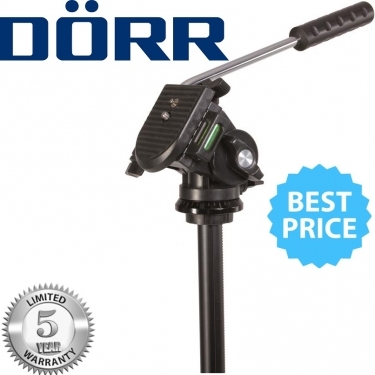 Dorr DV-1580 Photo and Video Tripod Including 2 Way Head