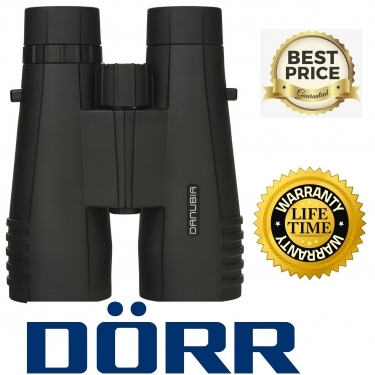 Dorr Danubia Bussard I 10x56 Roof Prism Binoculars Black