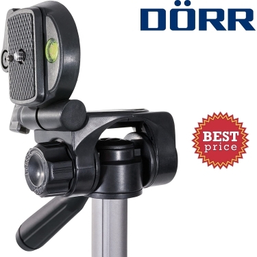 Dorr King 3 Section Tripod with 3 Way Panhead
