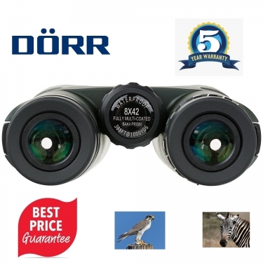 Dorr Roof Prism 8x42 Wildview Binoculars Green