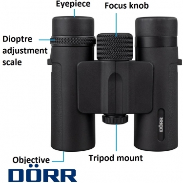 Dorr Scout 7x26 Pocket Roof Prisms Binocular