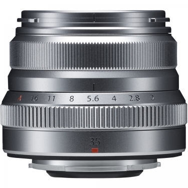 Fujifilm XF-35mm f2.0 WR Lens (Silver)