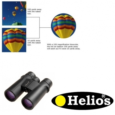 Helios Mistral WP3 10x42 Waterproof Binoculars