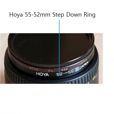 Hoya 55-52mm Step Down Ring