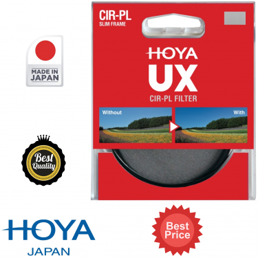 Hoya 67mm UX Circular Polarizer CIR-PL Filter