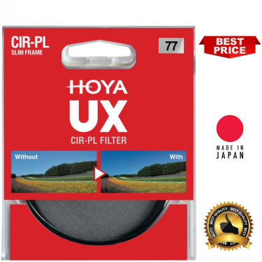 Hoya 77mm UX Circular Polarizer CIR-PL Filter