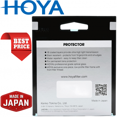 Hoya 82mm Fusion One Protector Filter