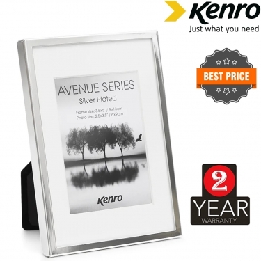 Kenro 2.5x3.5" / 5x9cm Avenue Series (Silver)