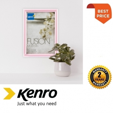 Kenro 8x10-Inch Fusion Modern Pearlised Photo Frame - Pink
