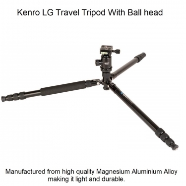 Kenro LG Travel Tripod With Ball head