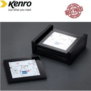 Kenro Photo Coaster Holder With 4 Coasters