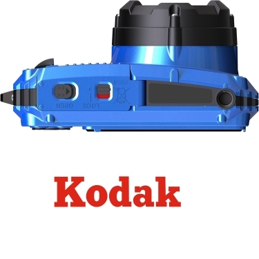 Kodak PIXPRO WPZ2 16MP 4x Zoom Camera Blue + Sandisk 32GB Card
